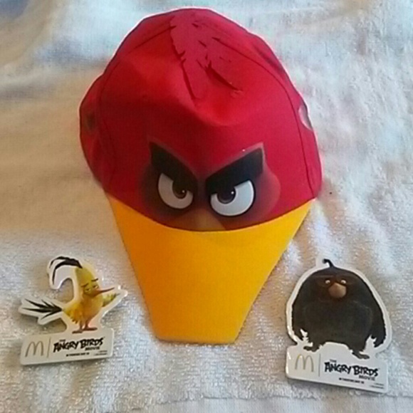 McDonalds Accessories - MeDonalds Angry Birds Crew Hat